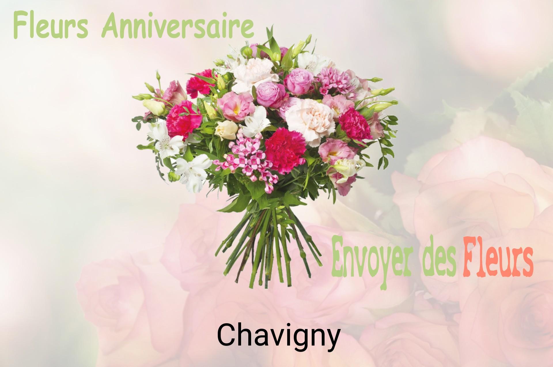Bouquet de fleurs d’anniversaire livré à Chavigny